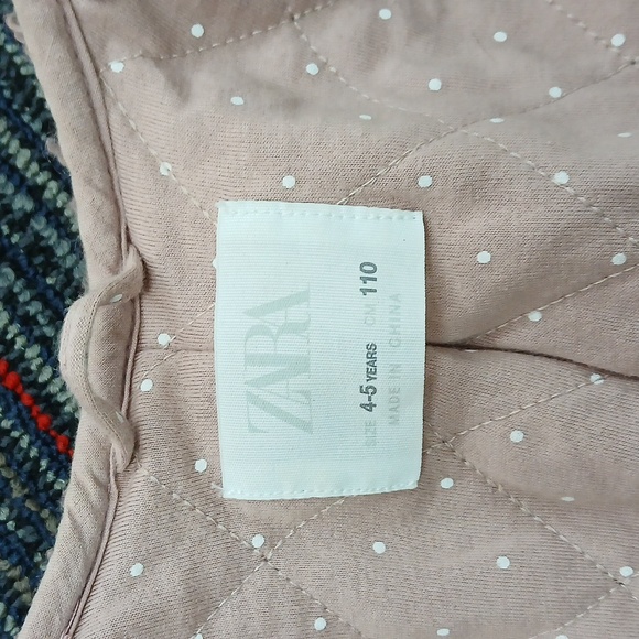 Zara Kids 4-5Y Pink Sherpa Jacket - Picture 4 of 5